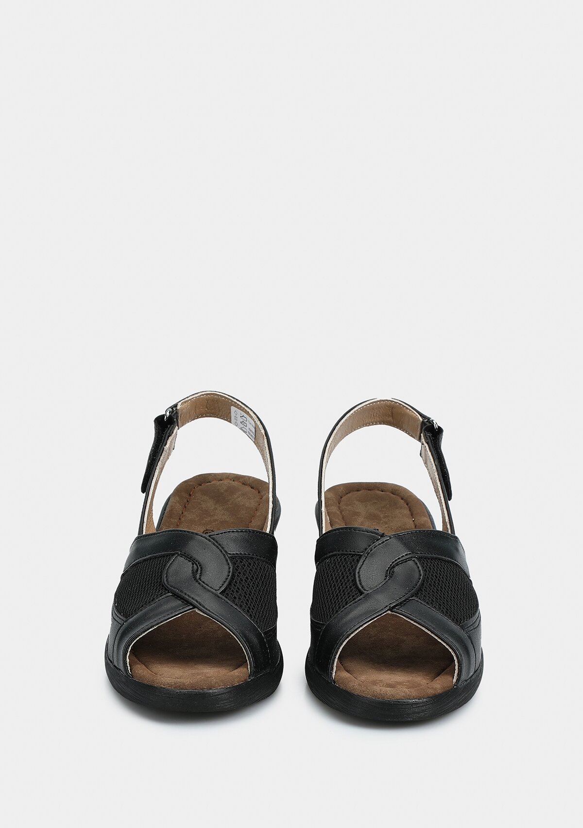 Siyah Kadın Konfor Sandalet