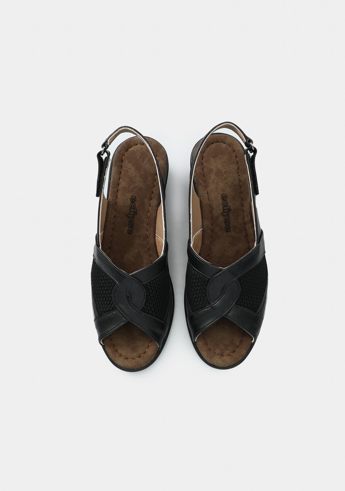 Siyah Kadın Konfor Sandalet