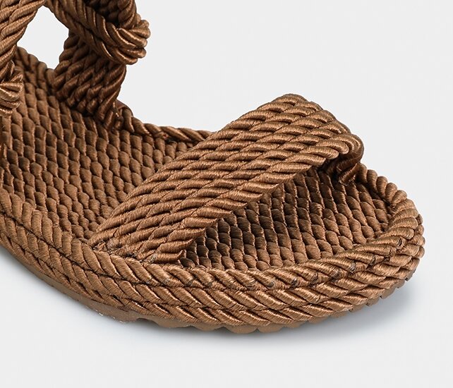 Bakır Kadın Düz Sandalet