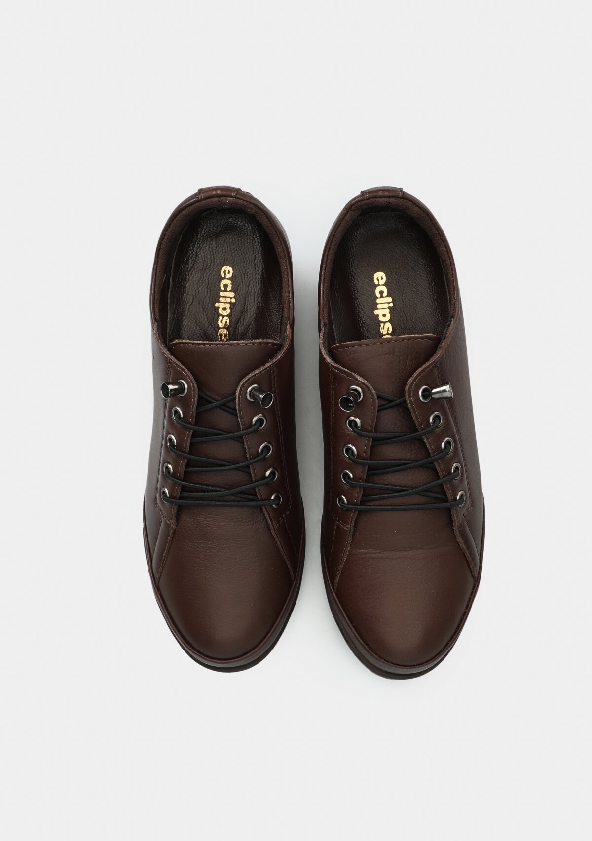 Kahve Deri Kadın Ayakkabı