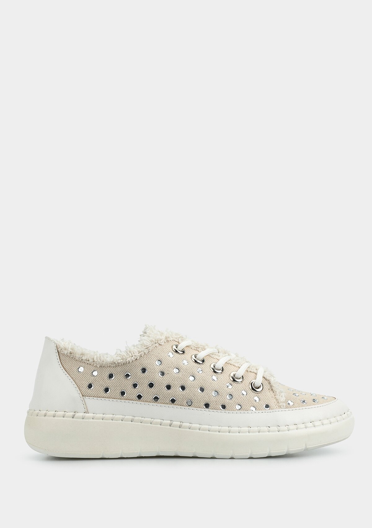 Bej Kadın Sneaker