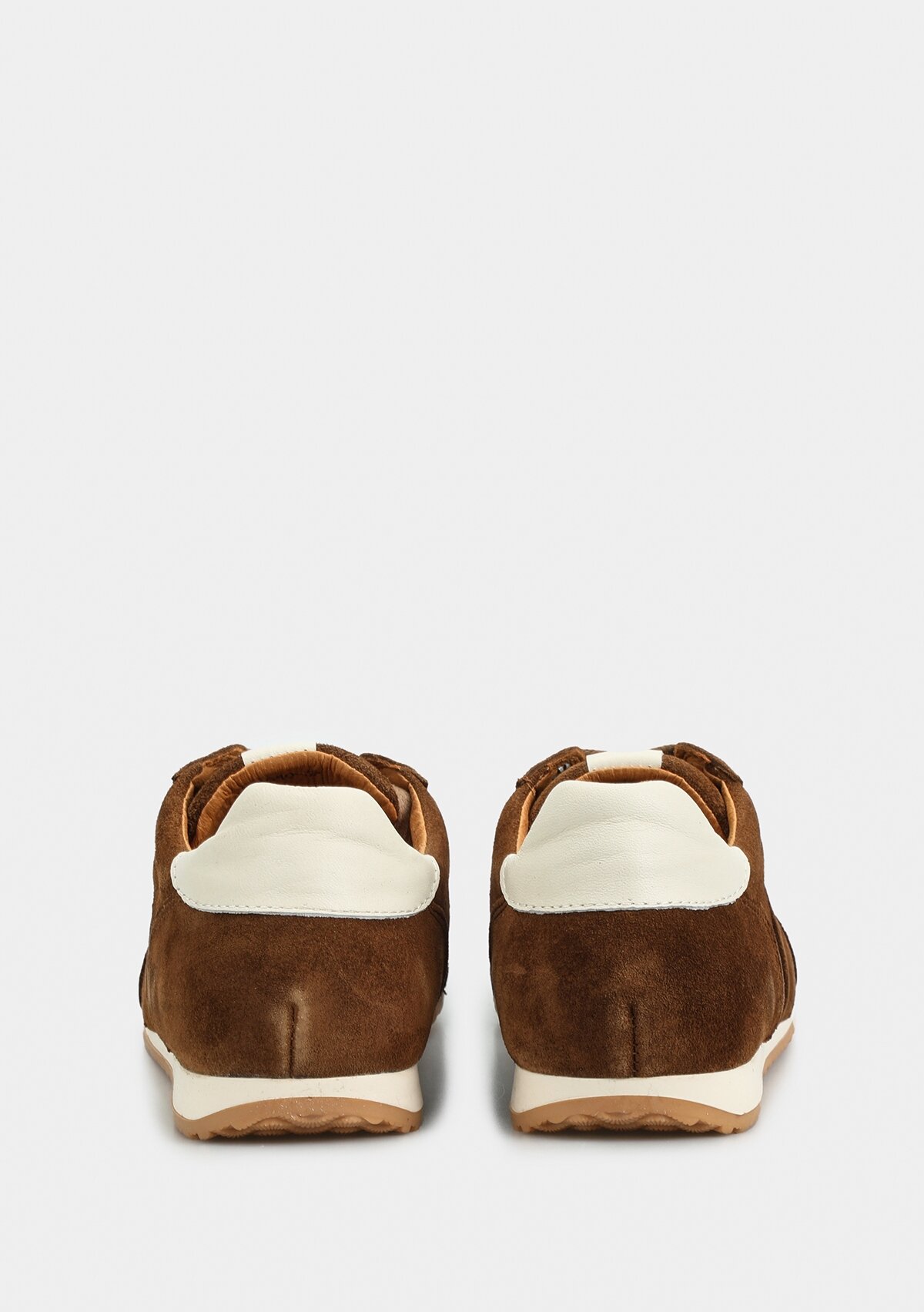 Taba Deri Kadın Sneaker