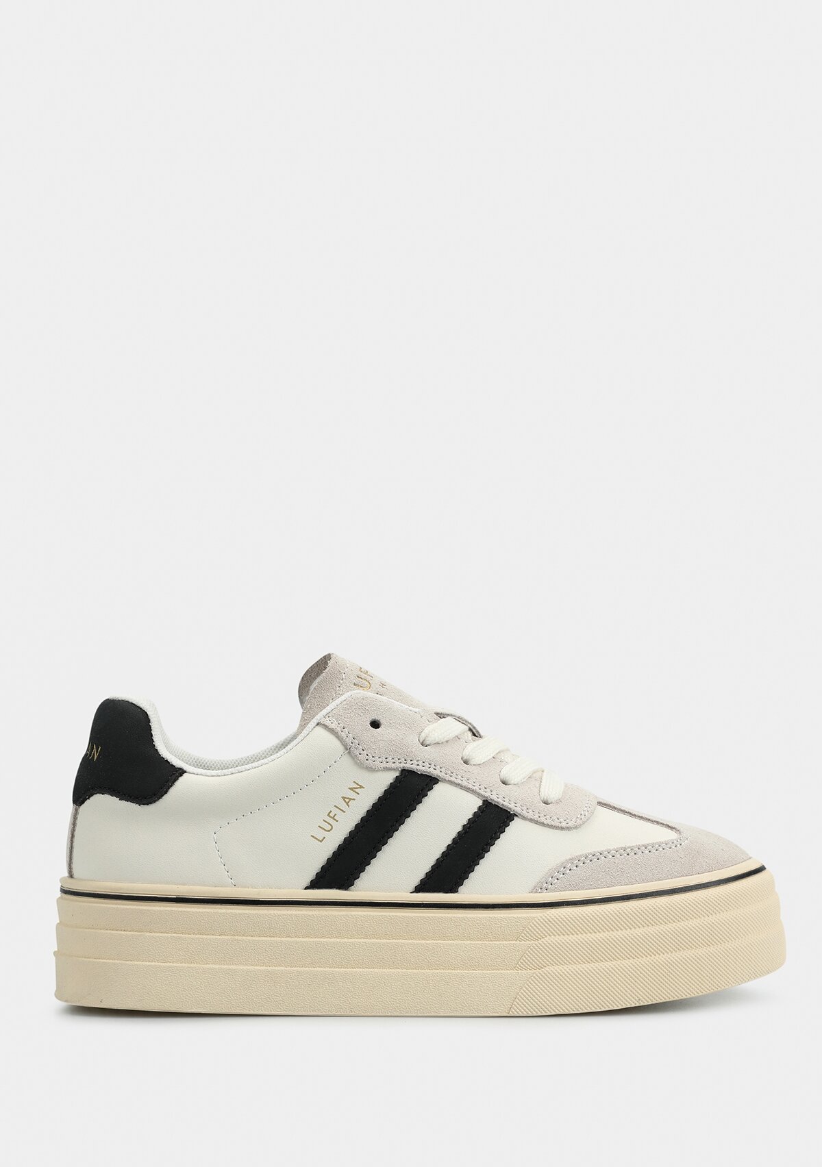 ANGELA Beyaz Deri Kadın Sneaker
