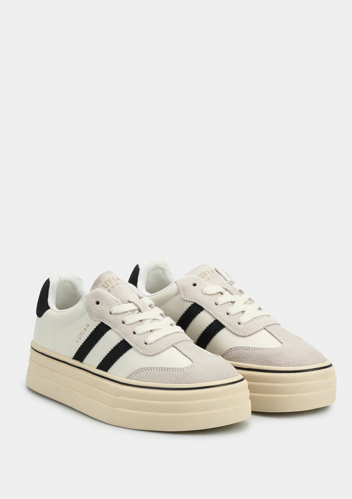 ANGELA Beyaz Deri Kadın Sneaker