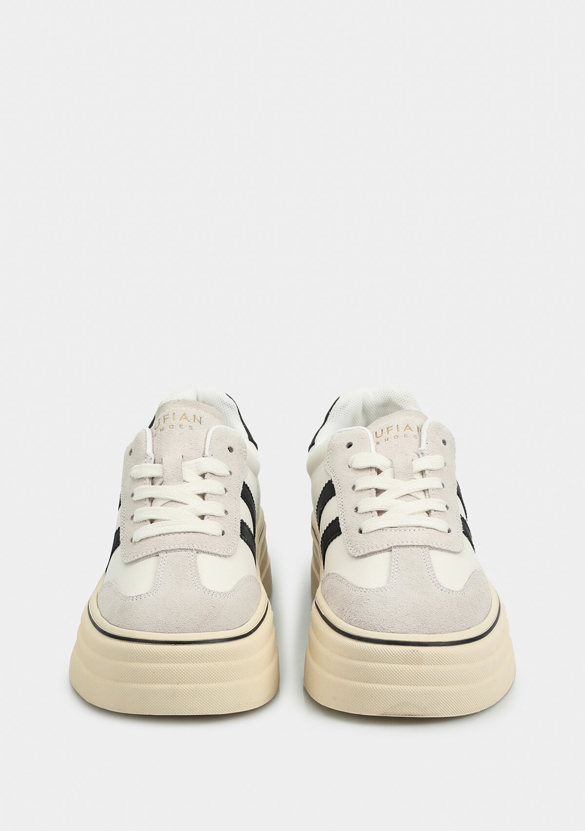 ANGELA Beyaz Deri Kadın Sneaker