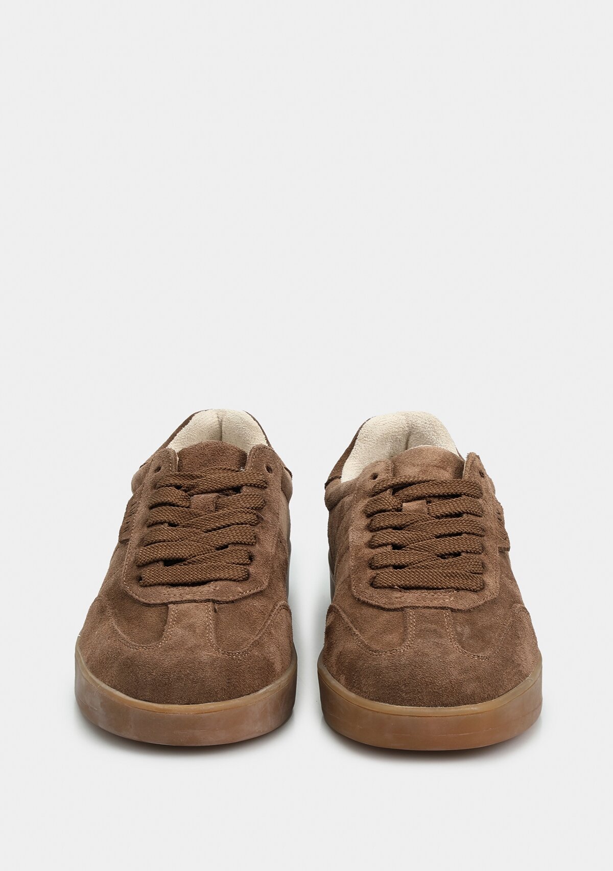 JESSI Kahve Deri Kadın Sneaker