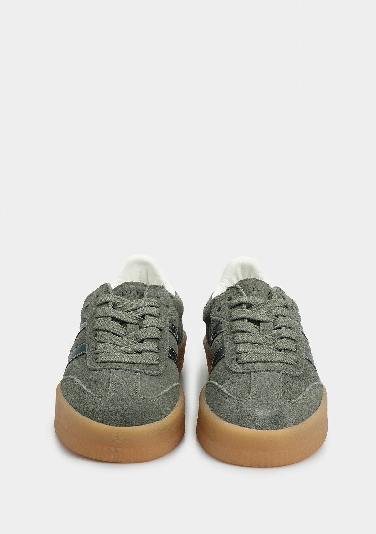 STELLA Yeşil Deri Kadın Sneaker
