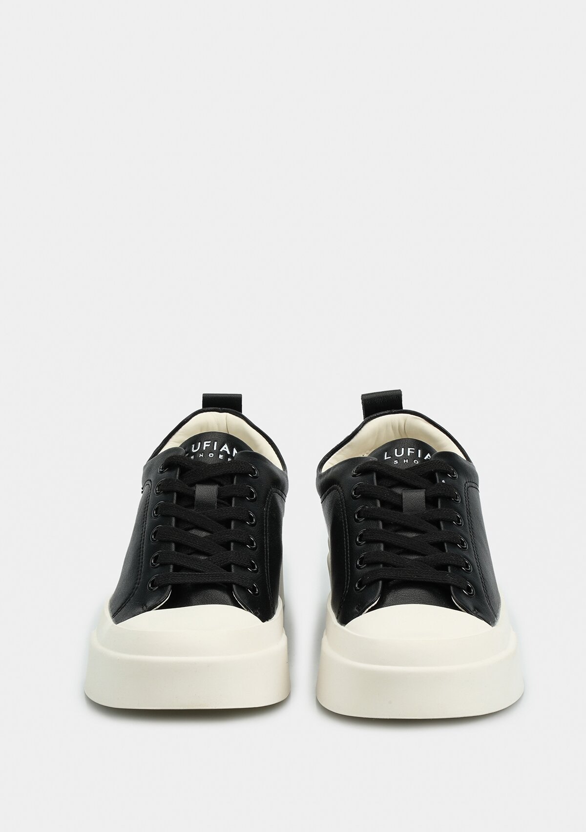MIA Siyah Deri Kadın Sneaker