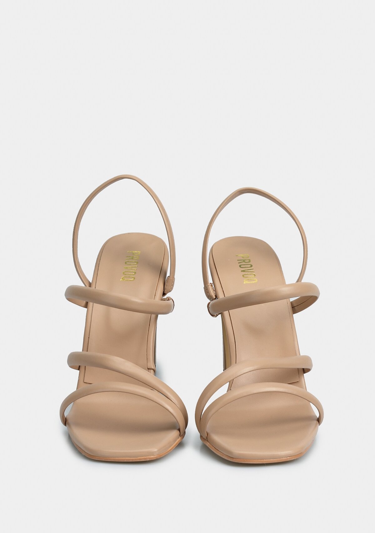 Nude Kadın Topuklu Sandalet