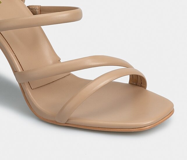 Nude Kadın Topuklu Sandalet