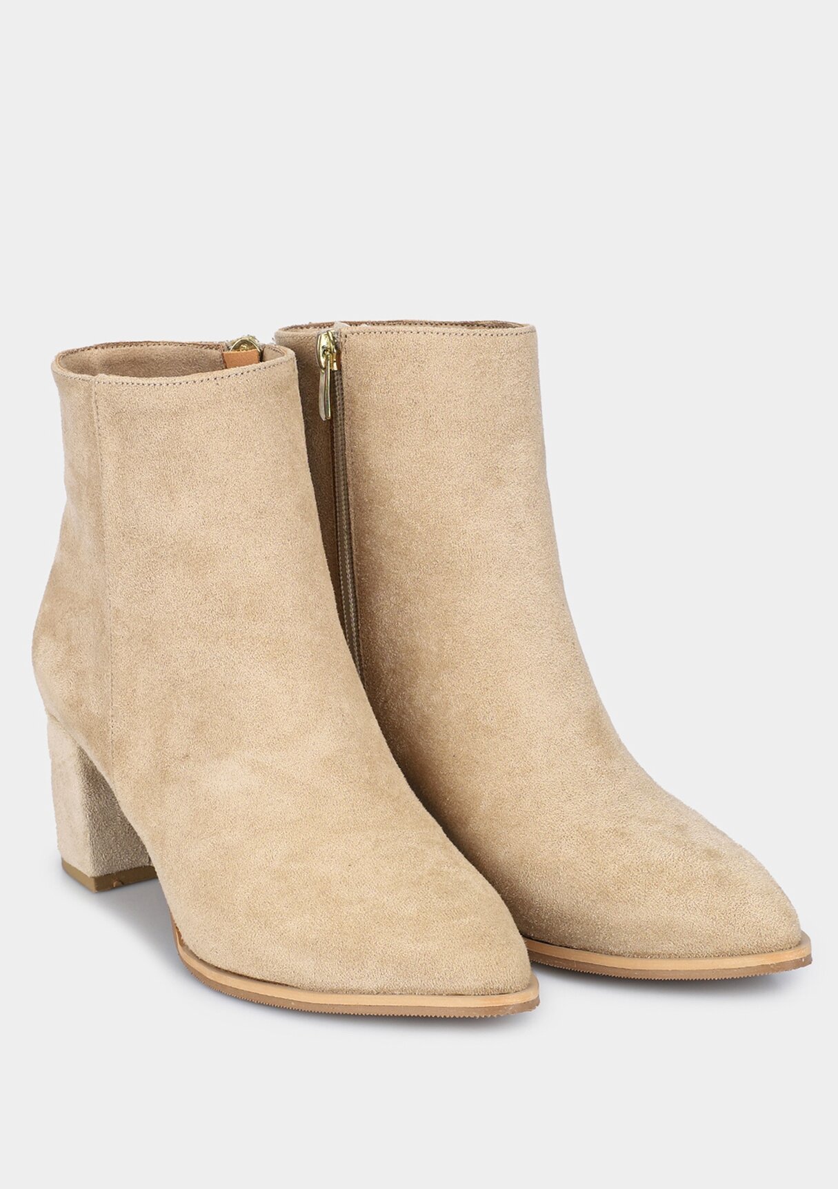 Bej Kadın Bootie