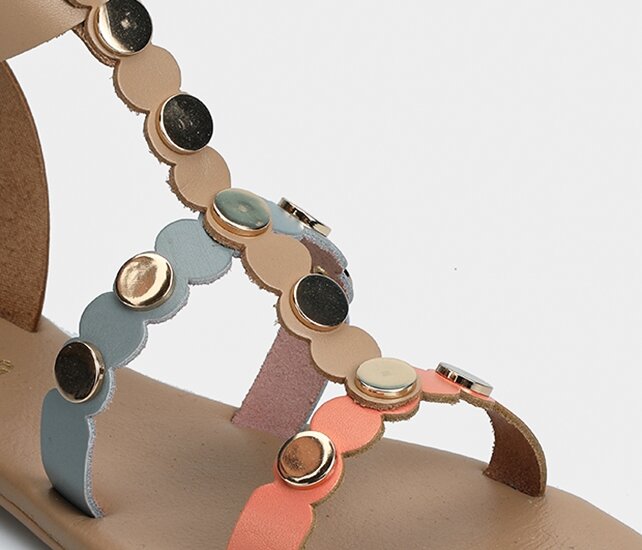 Multi Deri Kadın Düz Sandalet