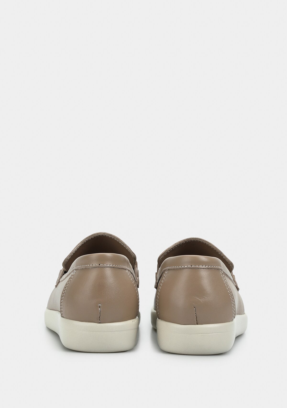 Vizon Deri Kadın Ayakkabı