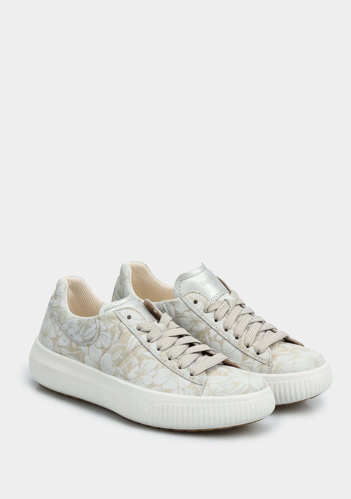 Beyaz Deri Kadın Sneaker
