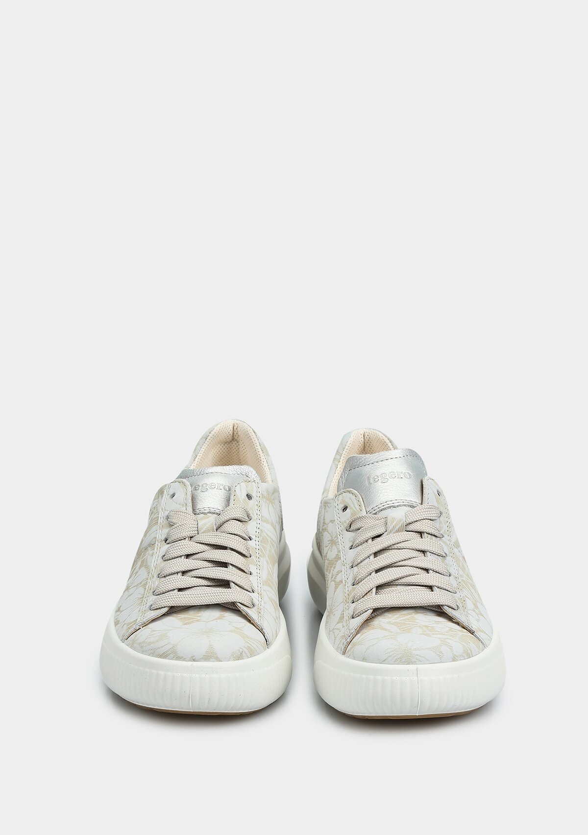 Beyaz Deri Kadın Sneaker