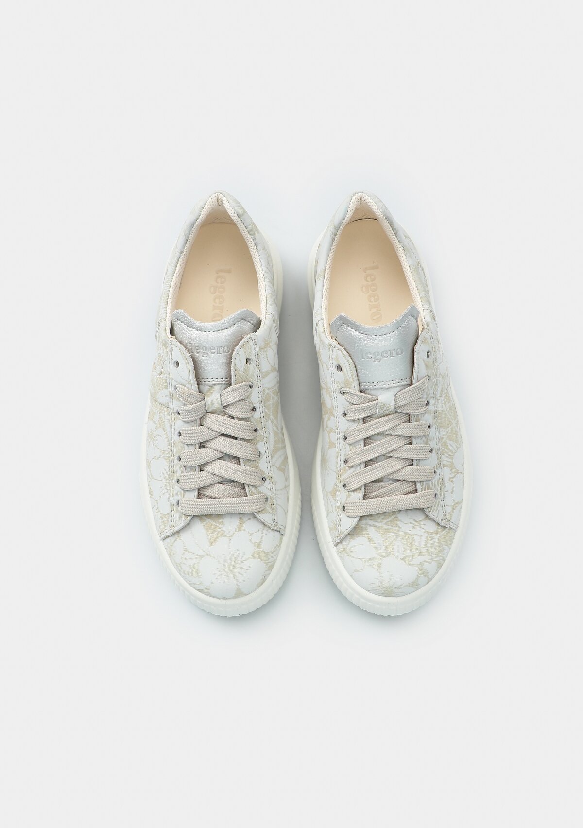 Beyaz Deri Kadın Sneaker