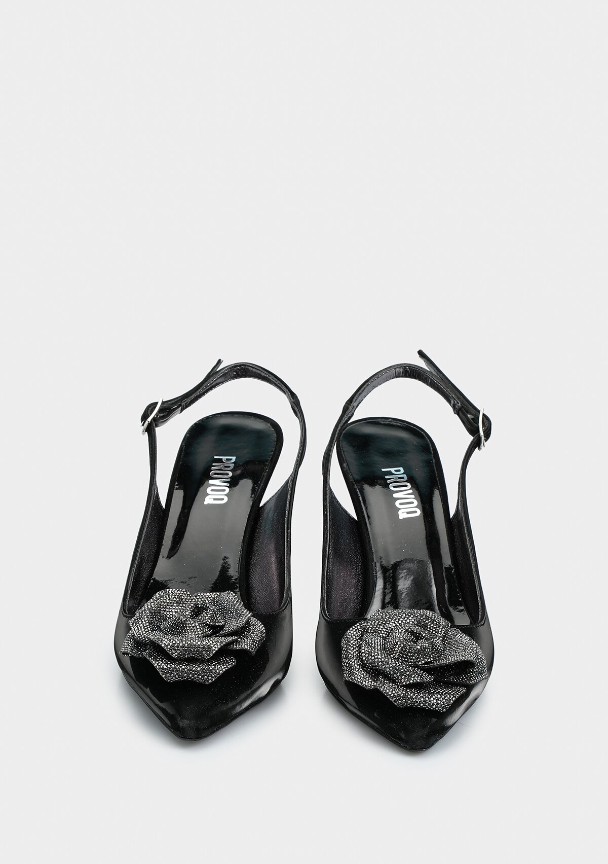 Siyah Kadın Stiletto