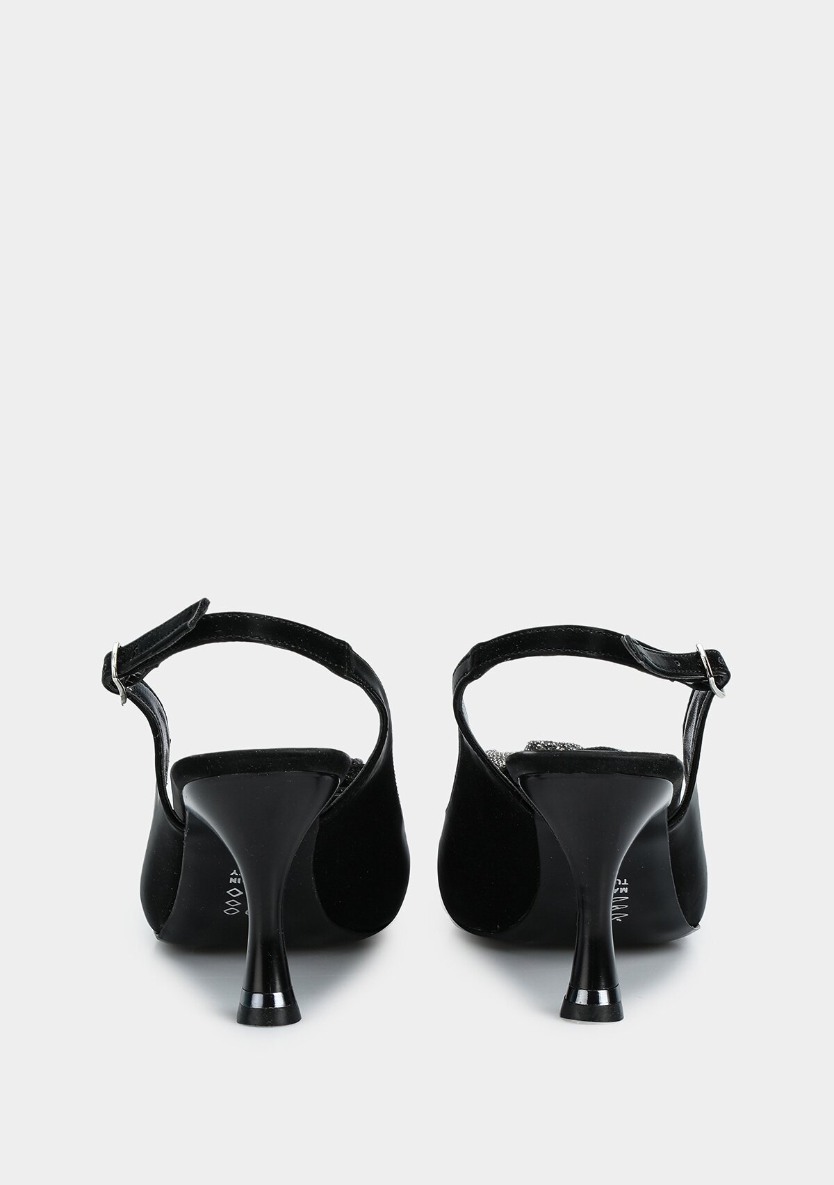 Siyah Kadın Stiletto