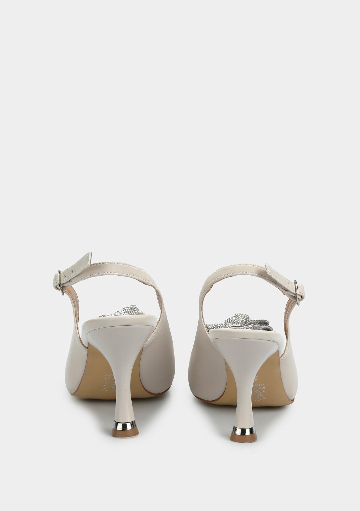 Ekru Kadın Stiletto