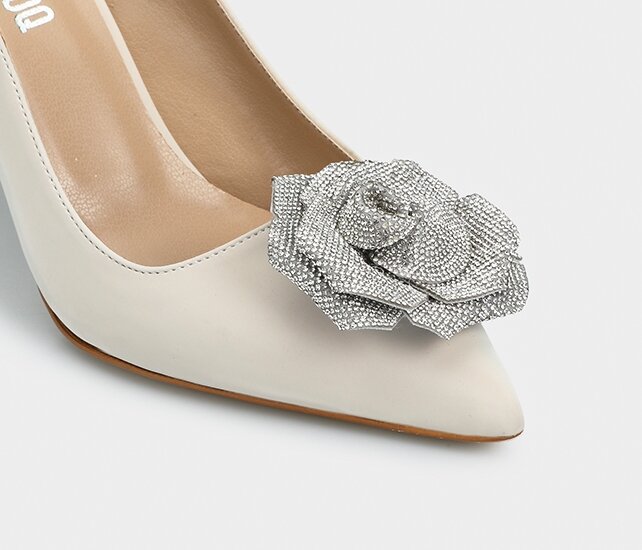 Ekru Kadın Stiletto