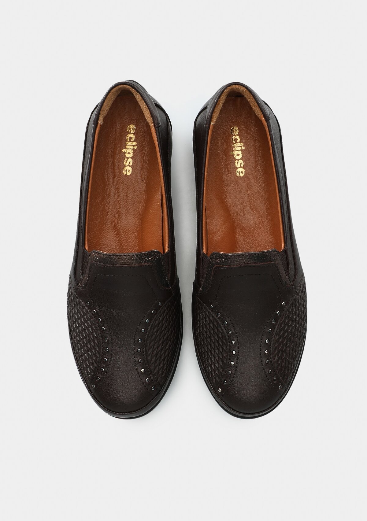 Kahve Deri Kadın Ayakkabı