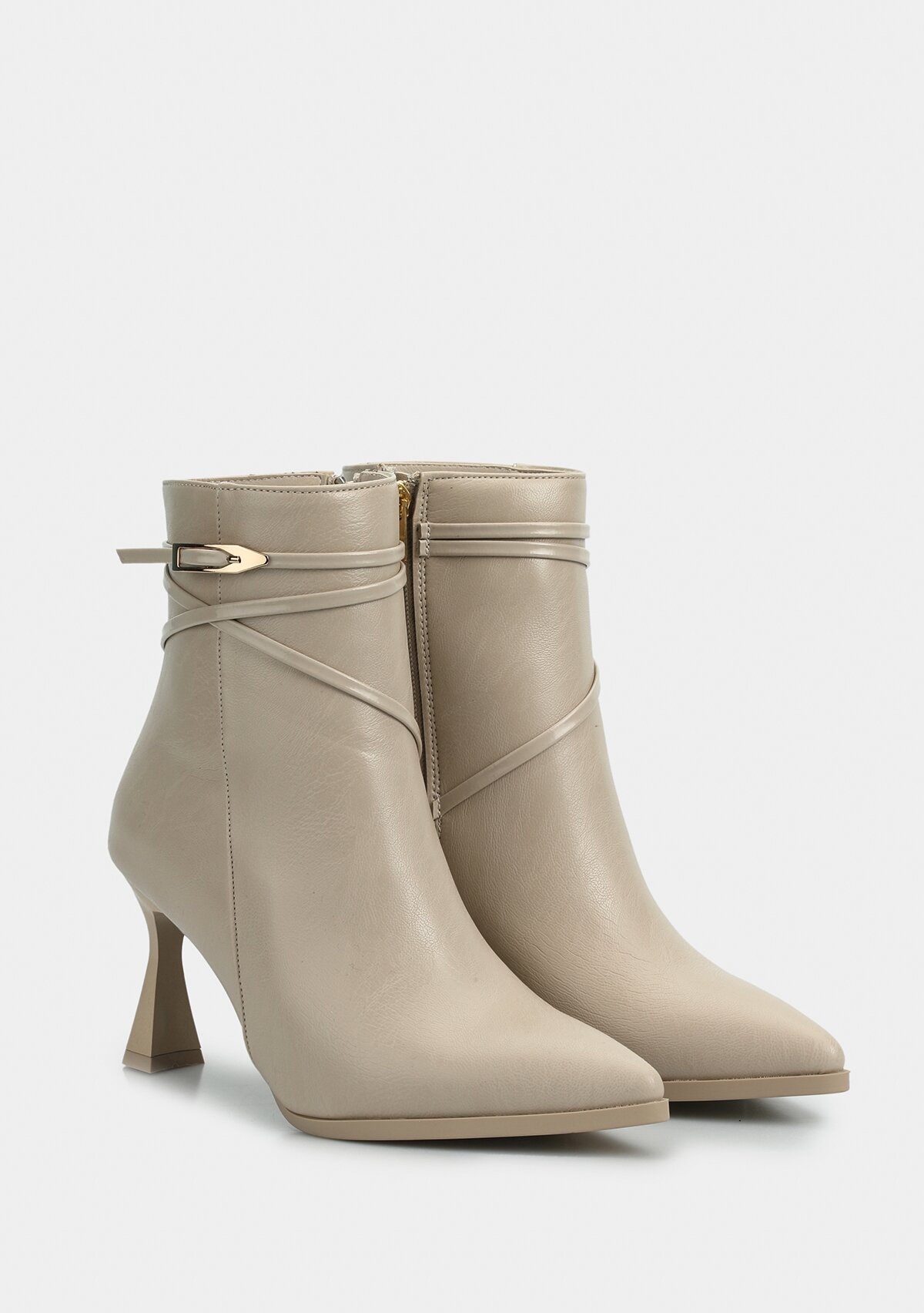 Bej Kadın Bootie