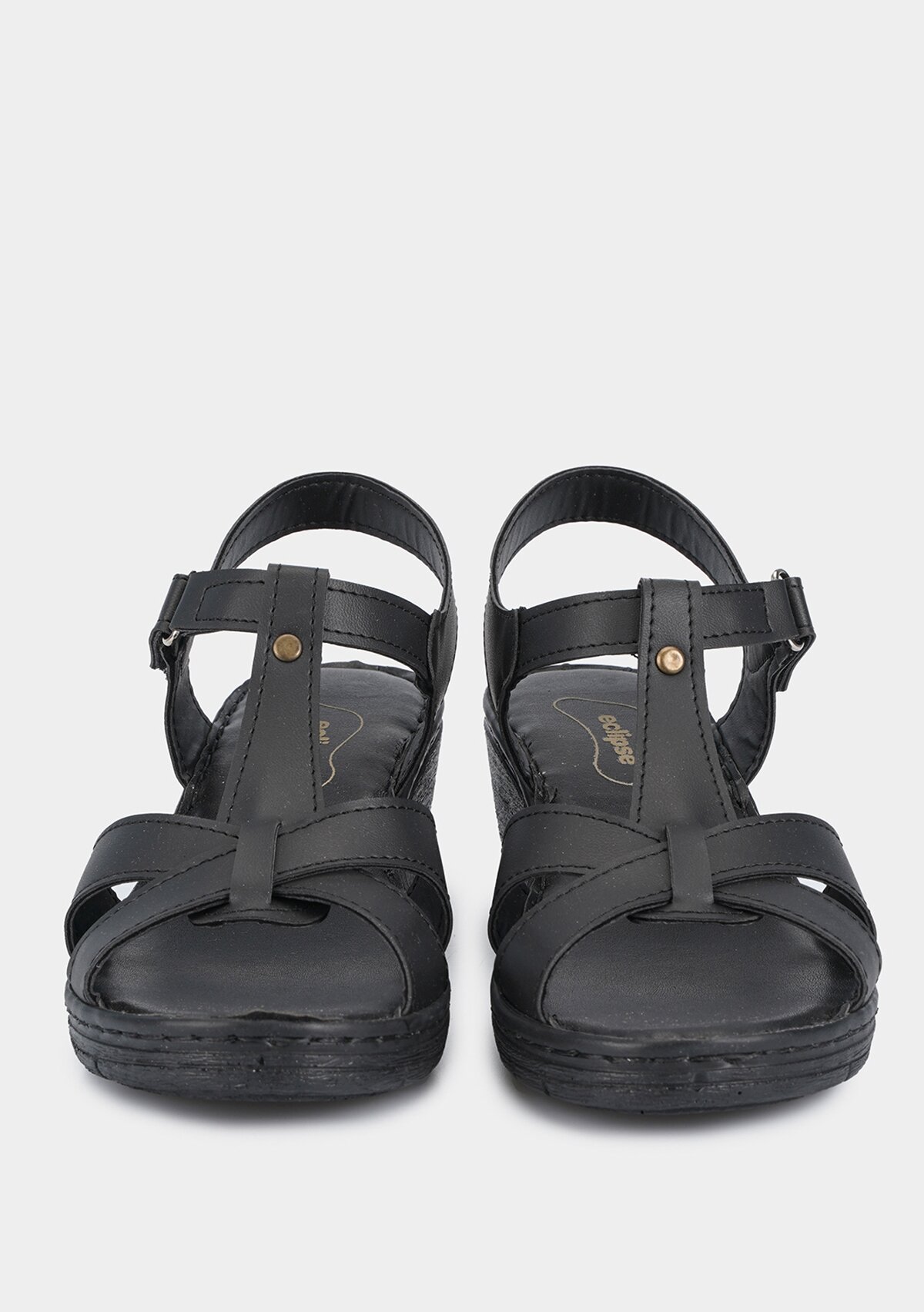 Siyah Kadın Konfor Sandalet