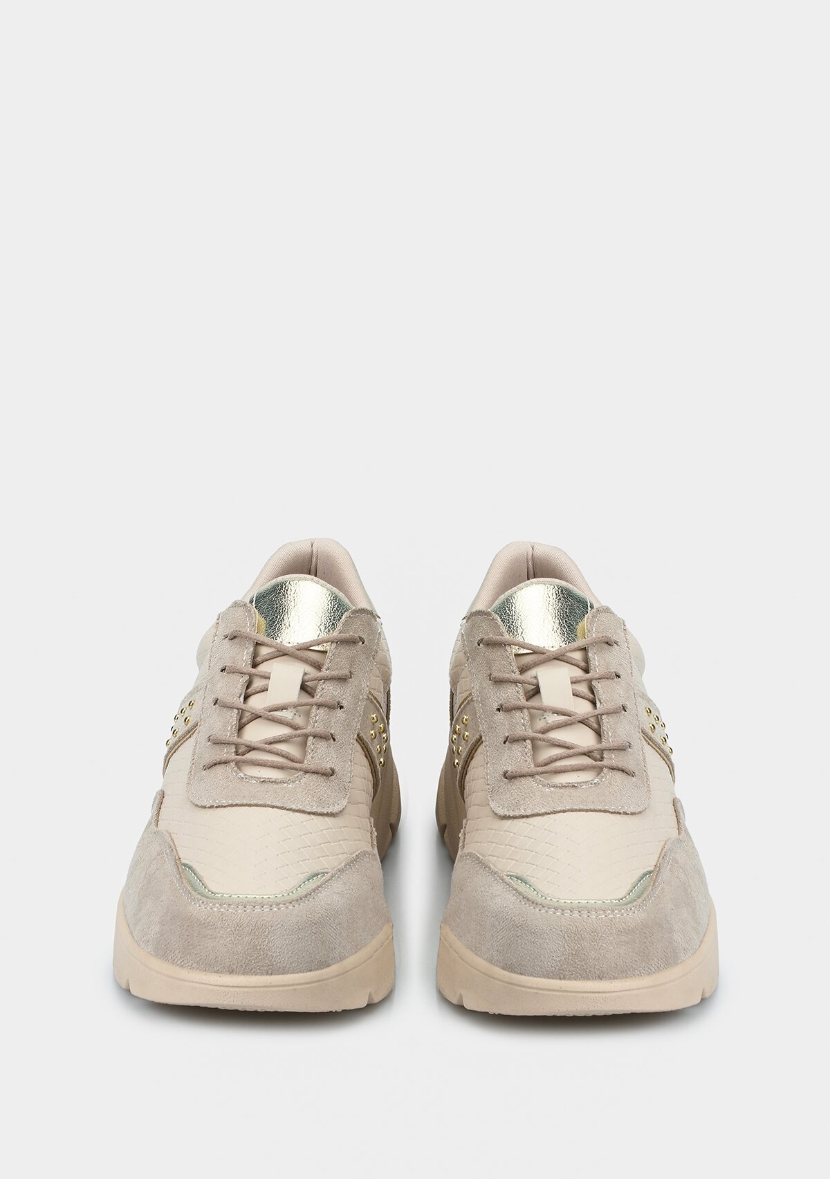 Bej Kadın Sneaker