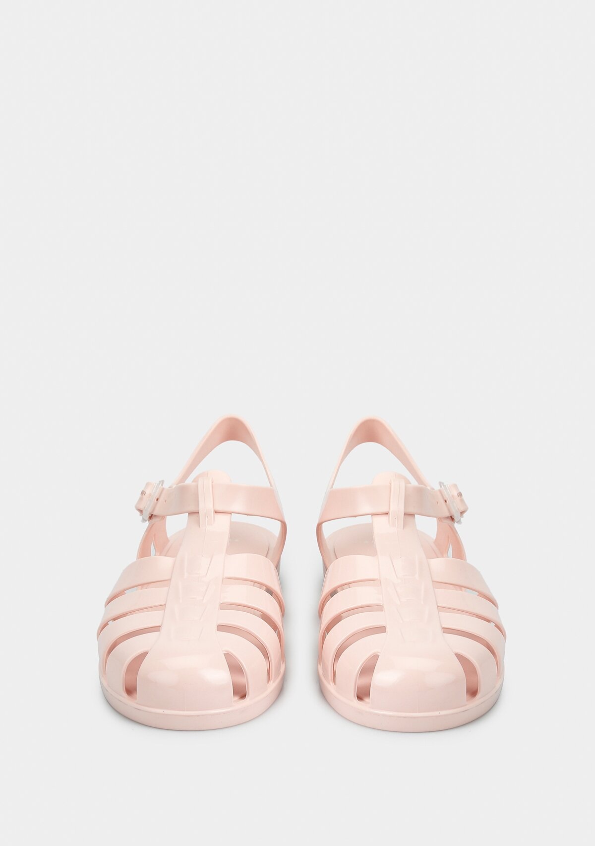 Pembe Kadın Düz Sandalet