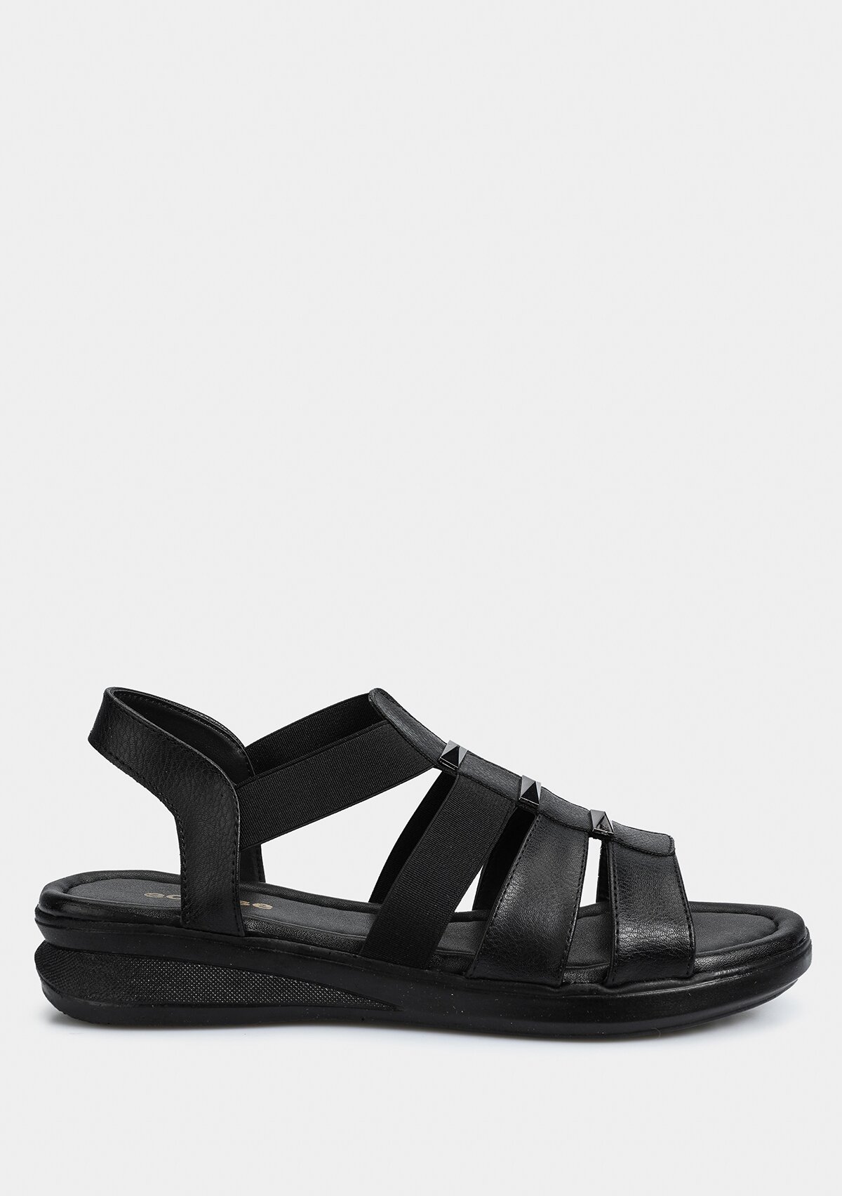 Siyah Kadın Konfor Sandalet