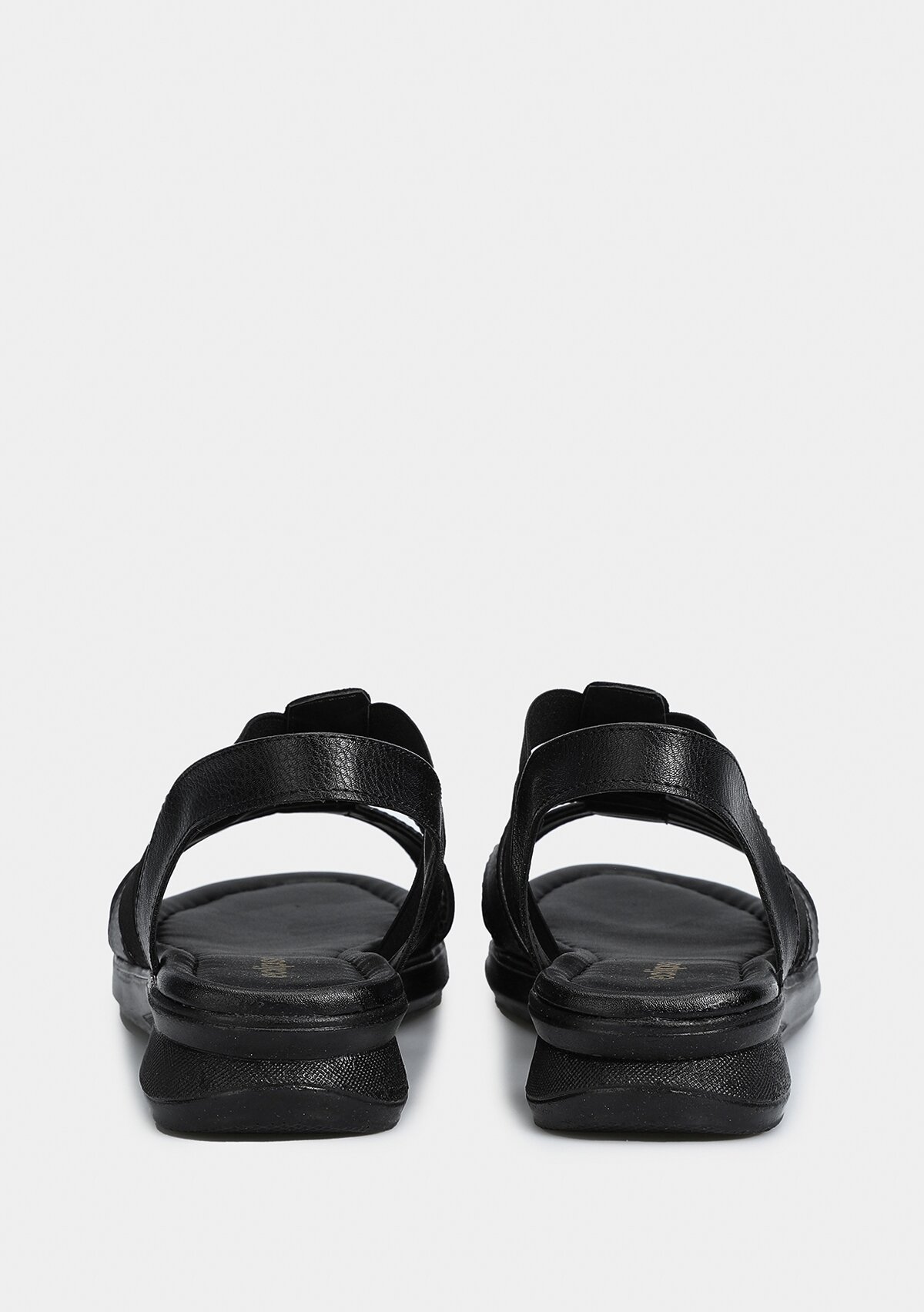 Siyah Kadın Konfor Sandalet