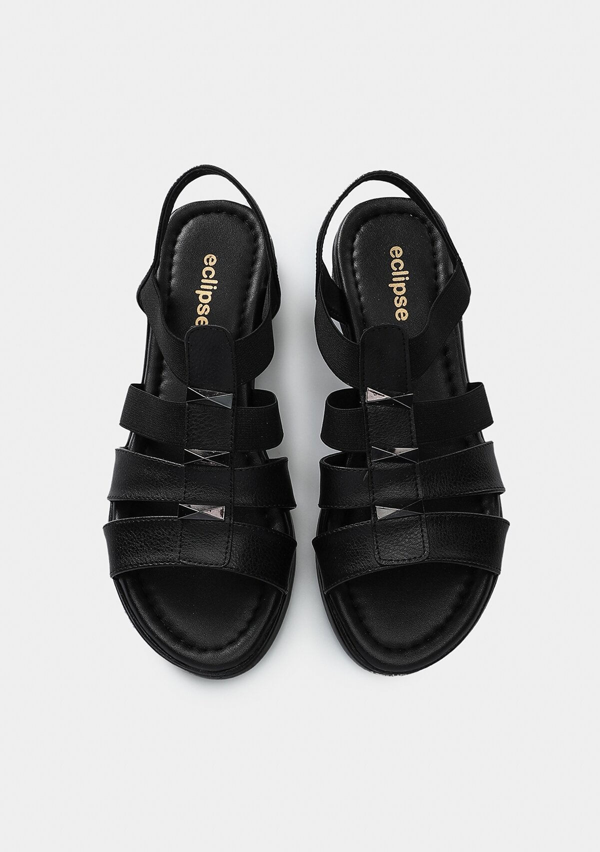 Siyah Kadın Konfor Sandalet