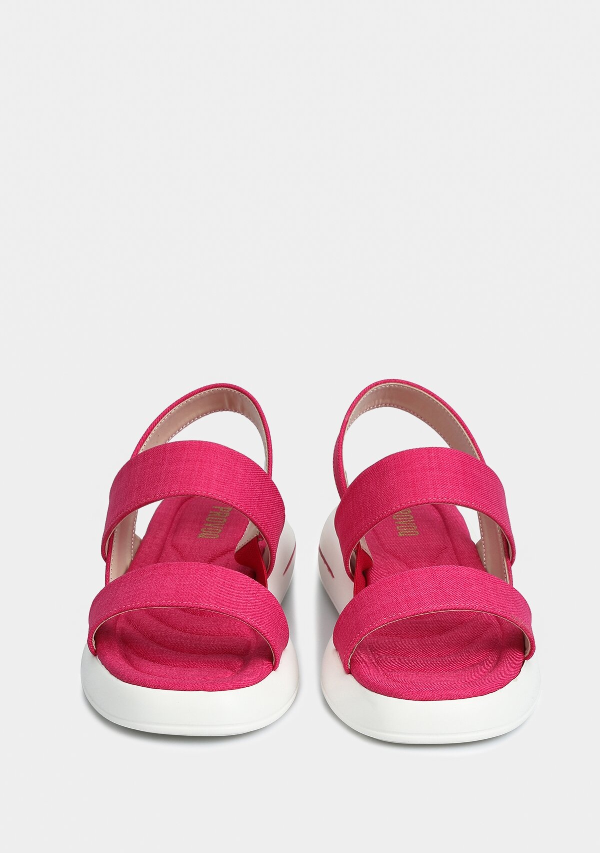 Fuşya Kadın Düz Sandalet