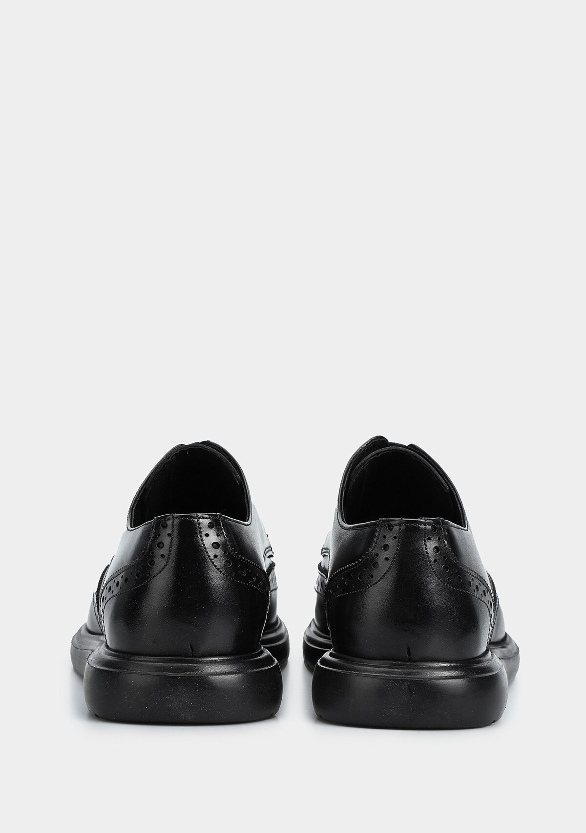 Siyah Deri Erkek Ayakkabı