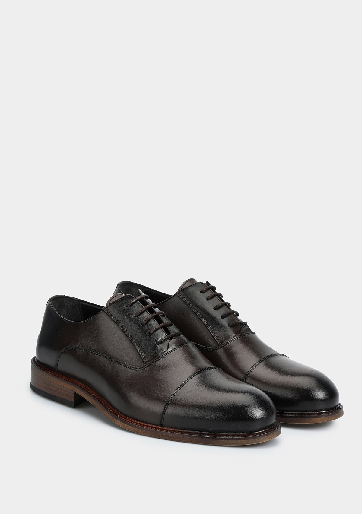 Kahve Deri Erkek Ayakkabı