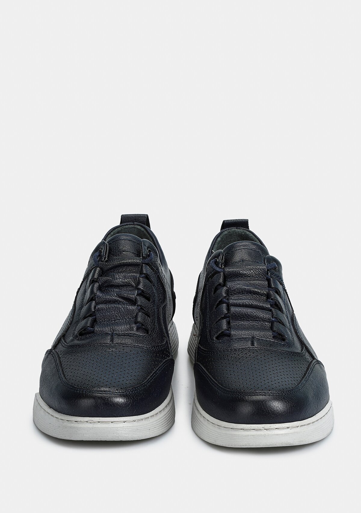 Lacivert Deri Erkek Ayakkabı