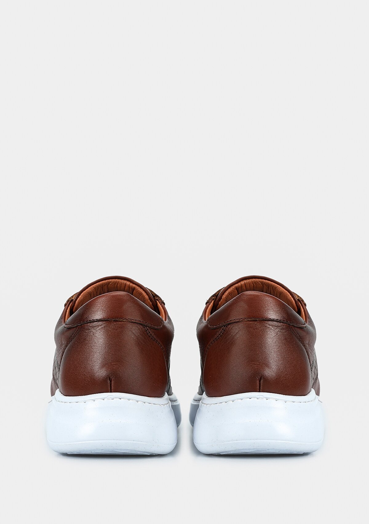 Taba Deri Erkek Sneaker