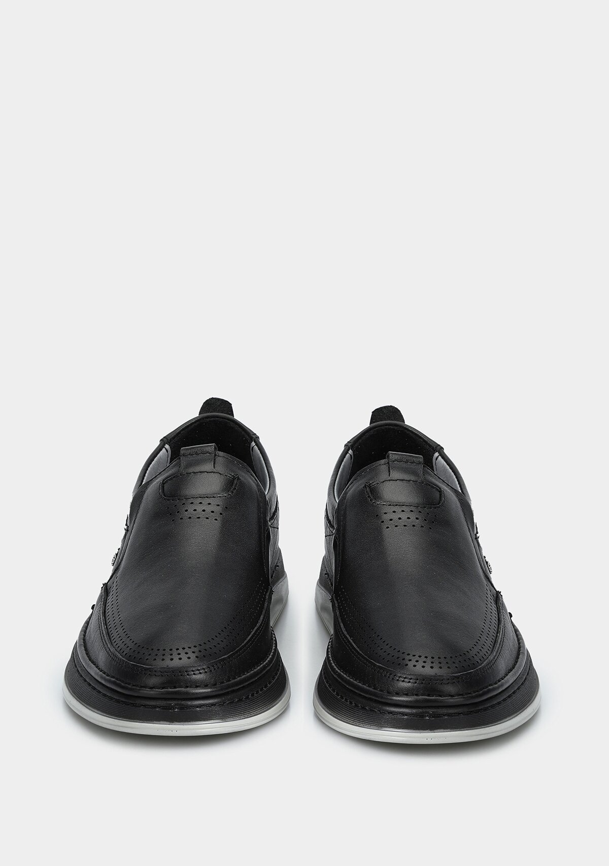 Siyah Deri Erkek Ayakkabı