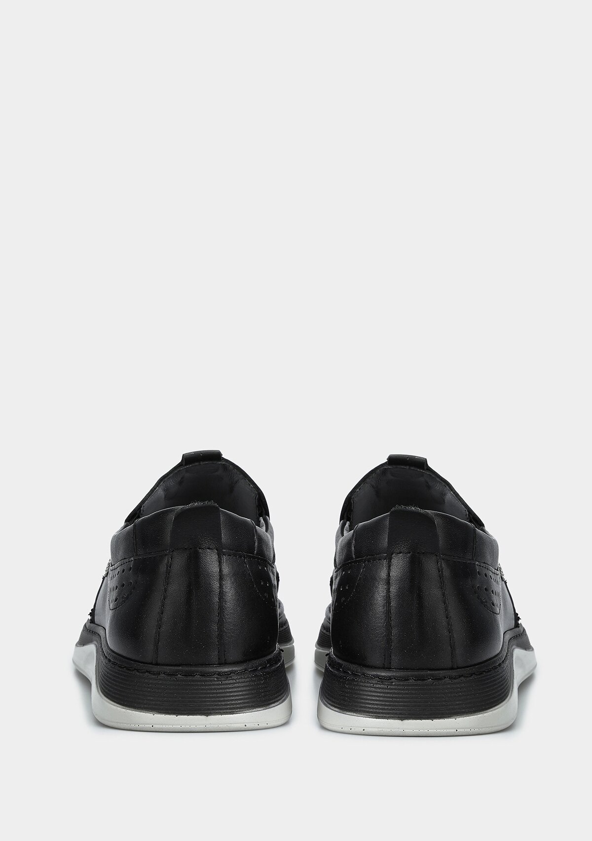 Siyah Deri Erkek Ayakkabı