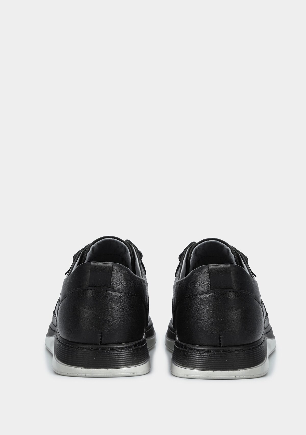 Siyah Deri Erkek Ayakkabı