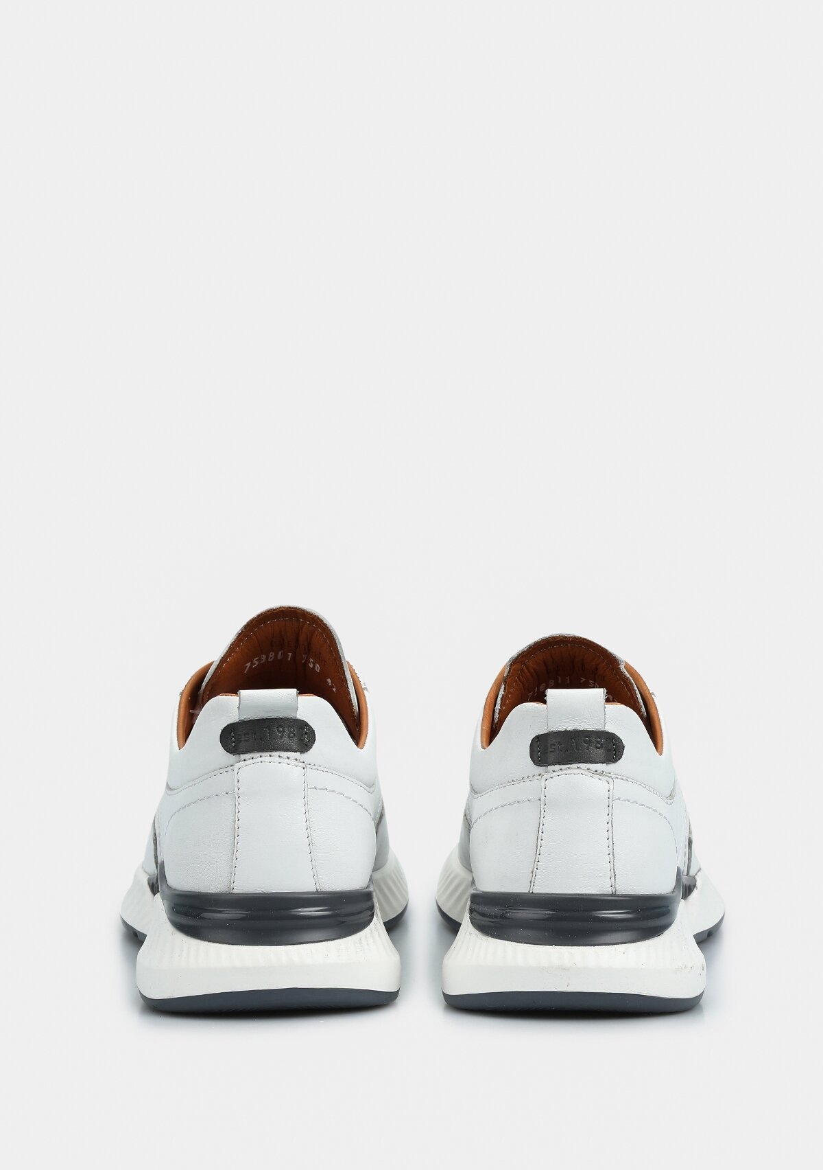 Beyaz Deri Erkek Ayakkabı