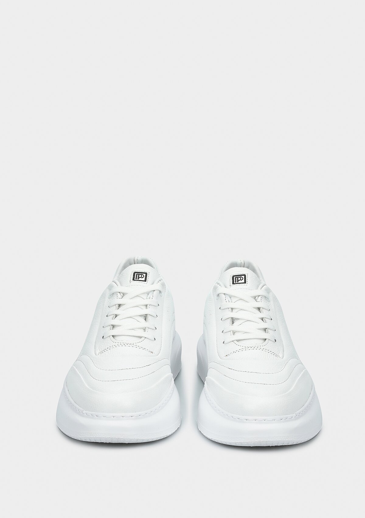 Beyaz Deri Erkek Sneaker