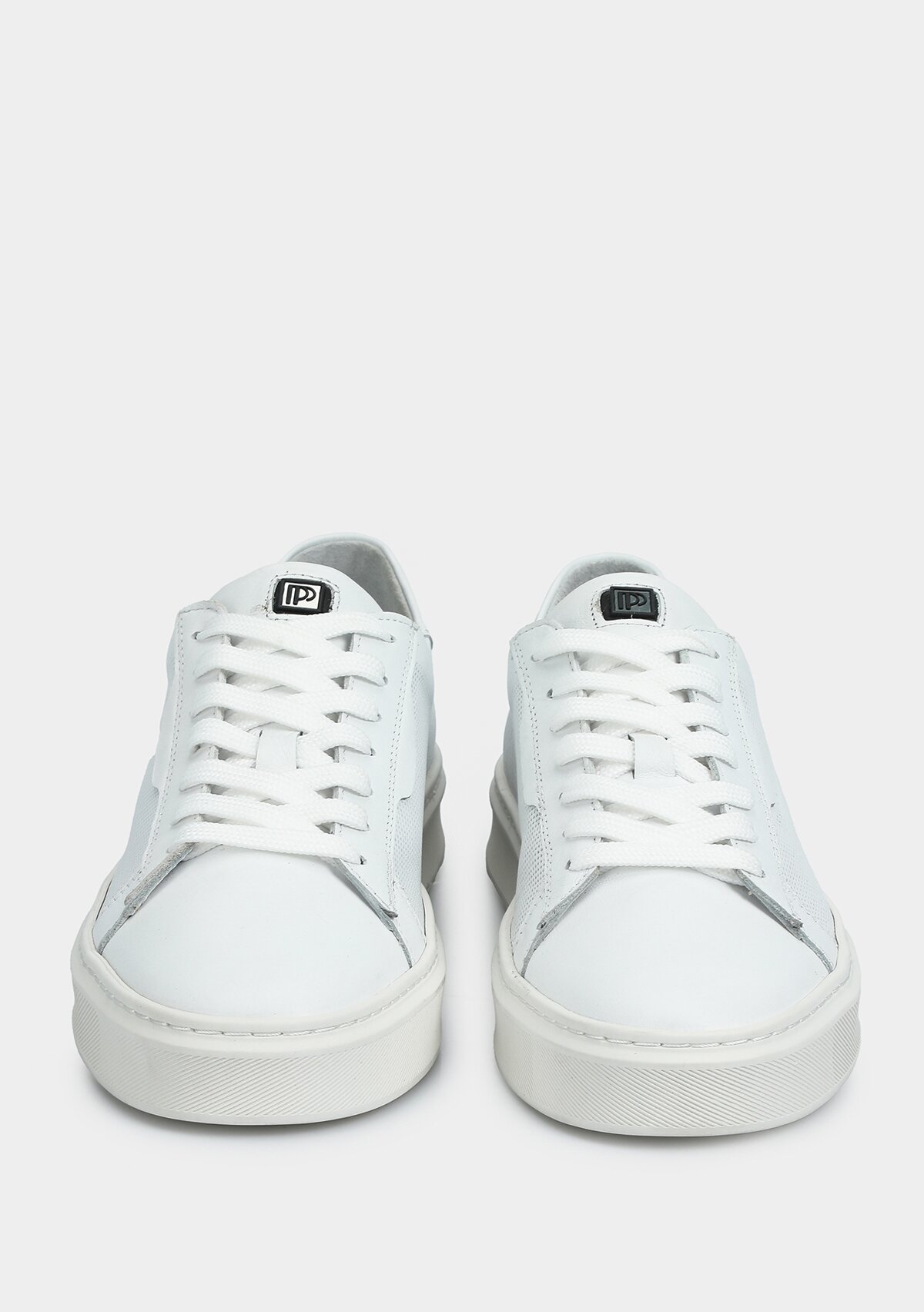 Beyaz Deri Erkek Sneaker