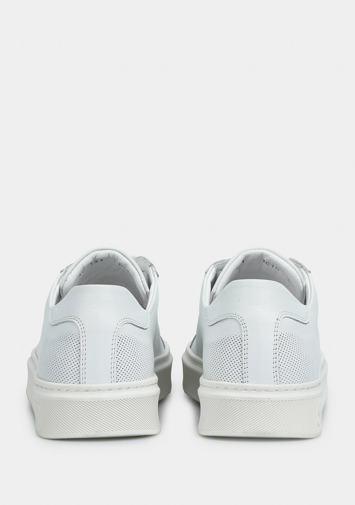Beyaz Deri Erkek Sneaker