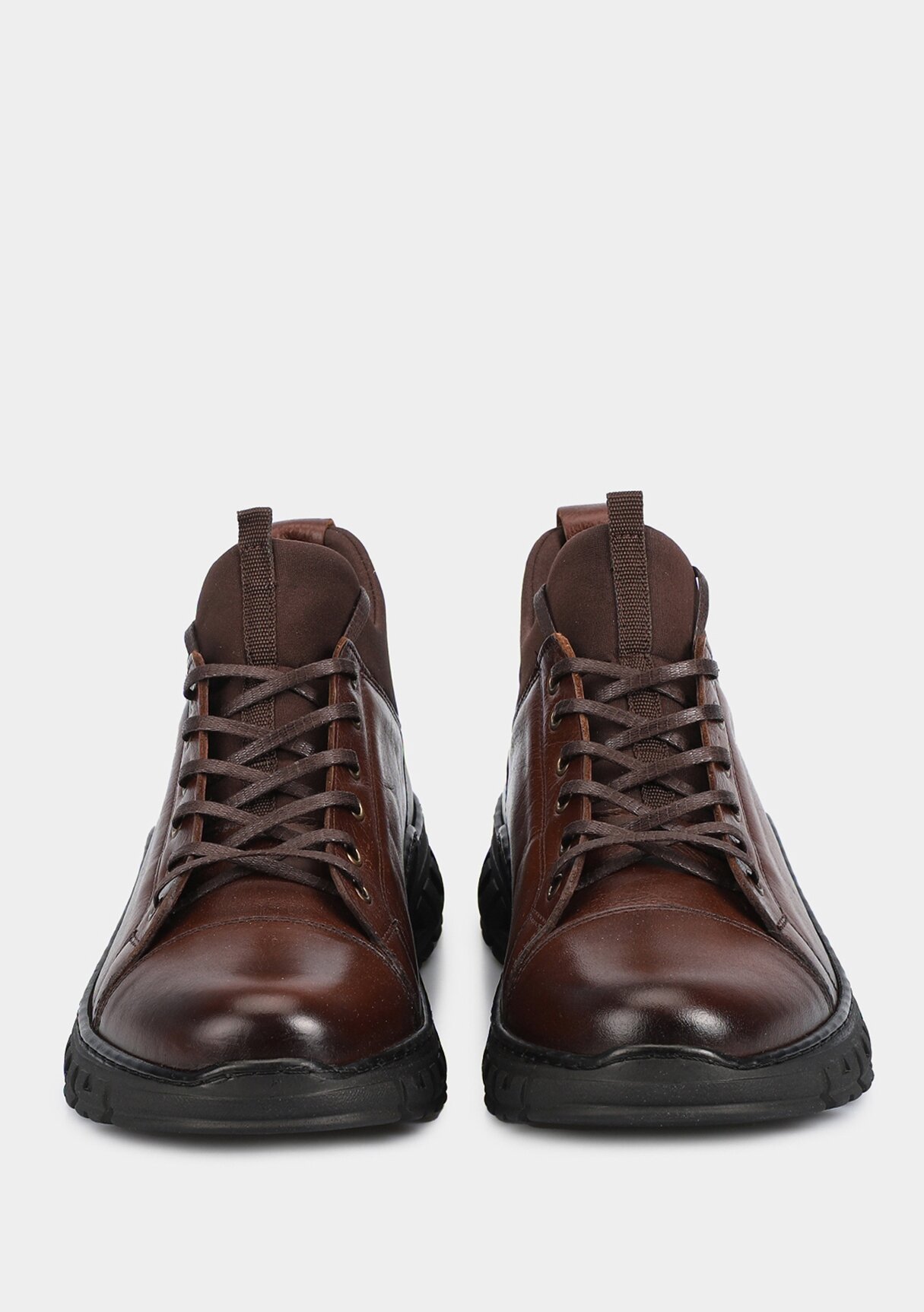 Kahve Deri Erkek Bot