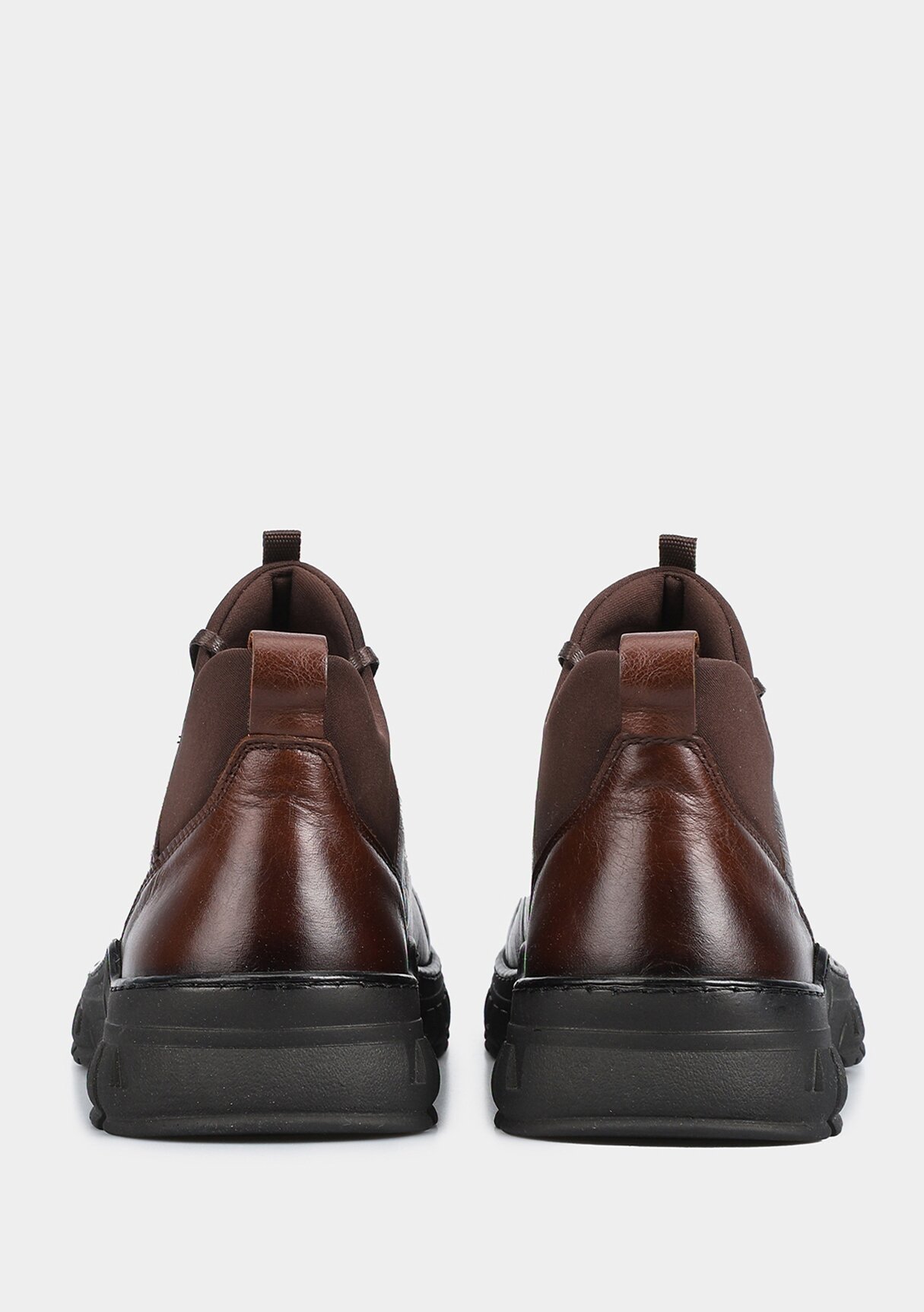 Kahve Deri Erkek Bot