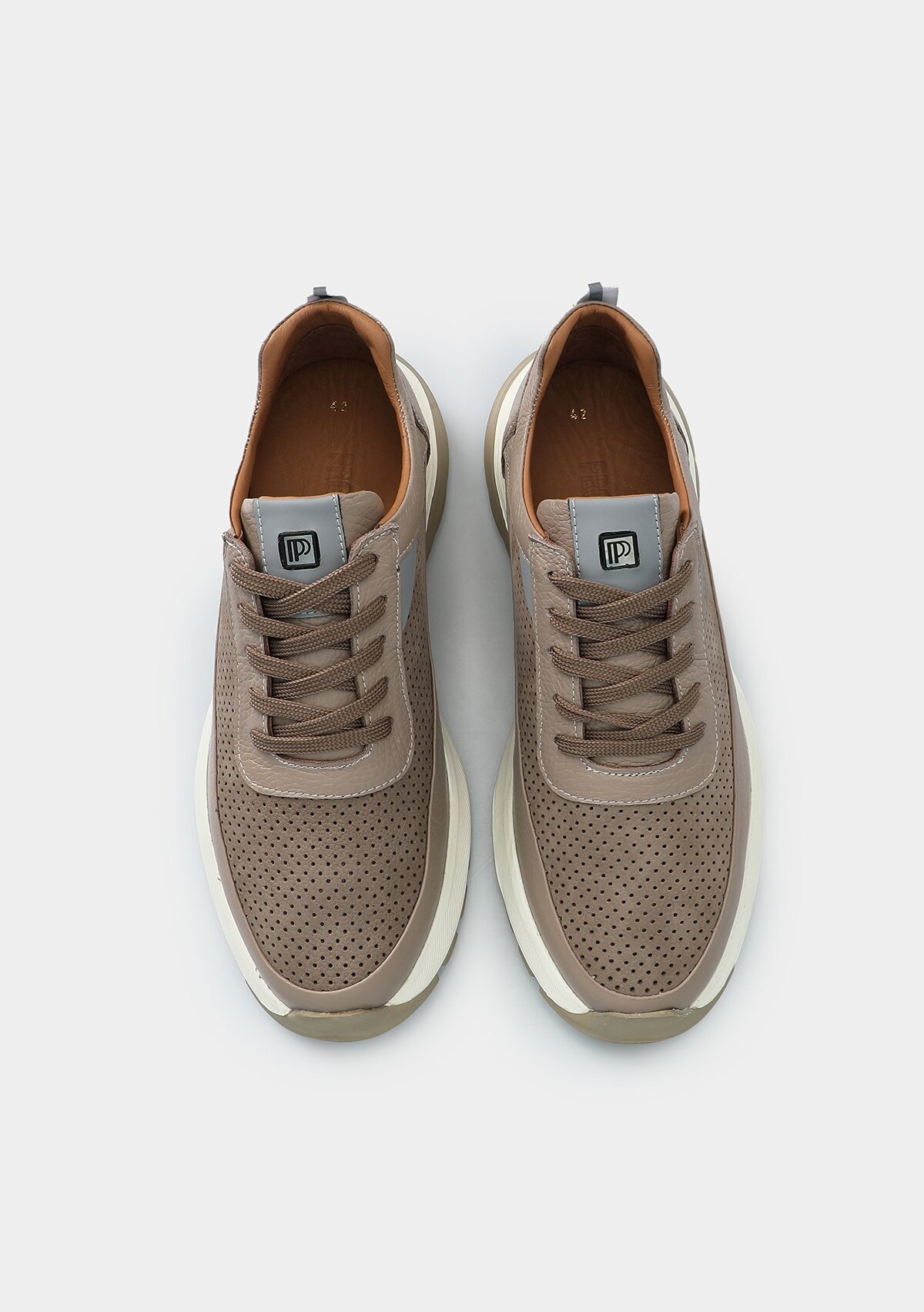 Kum Deri Erkek Sneaker