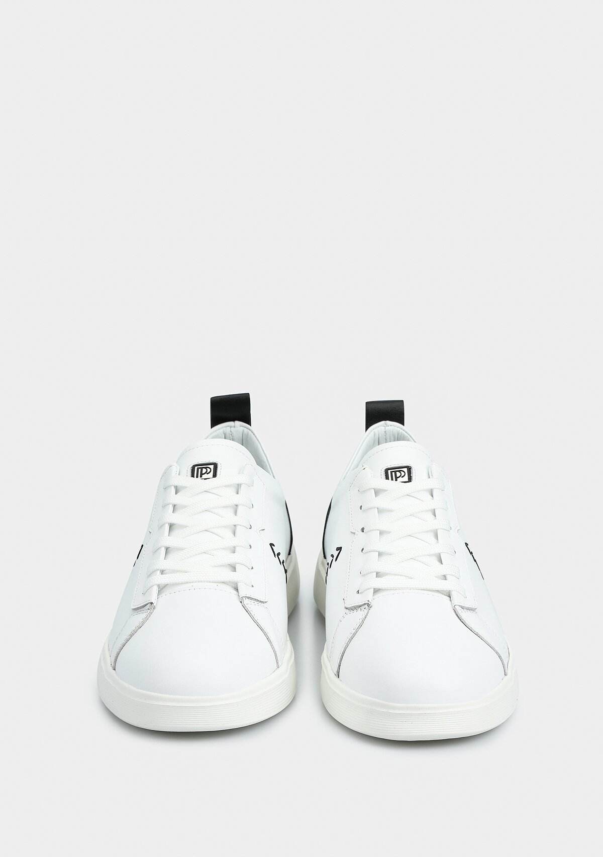 Beyaz Deri Erkek Ayakkabı