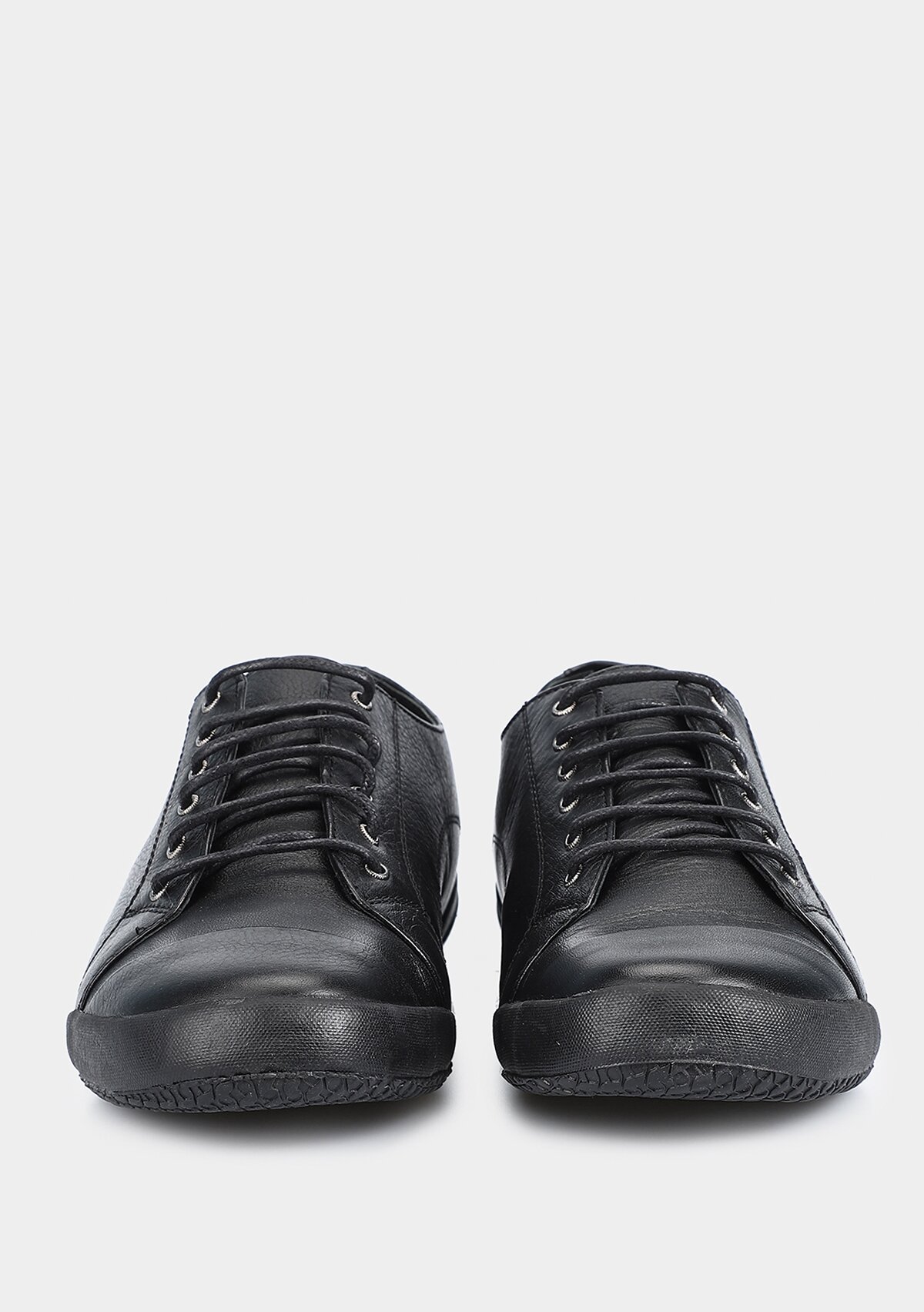 Siyah Deri Erkek Ayakkabı