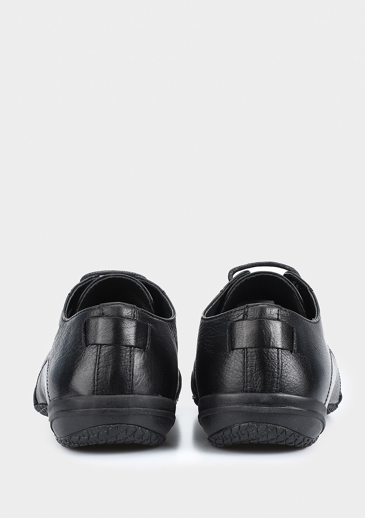 Siyah Deri Erkek Ayakkabı